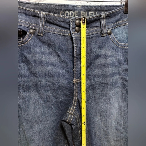 Code Bleu Annette Jeans size 12 Dark Wash Modern‎ Rise Bootcut Jeans - Picture 10 of 12